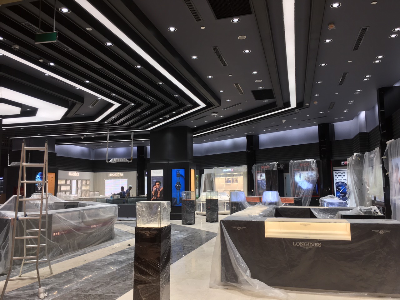 Hệ thống cơ điện M&E các gian hàng Lotte Duty Free VVMall Đà Nẵng