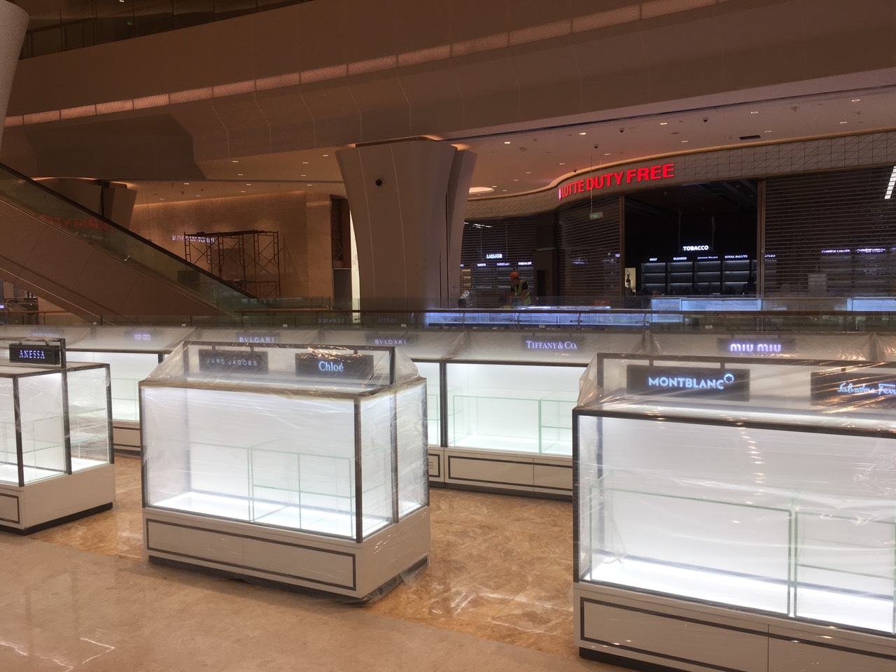 Hệ thống cơ điện M&E các gian hàng Lotte Duty Free VVMall Đà Nẵng