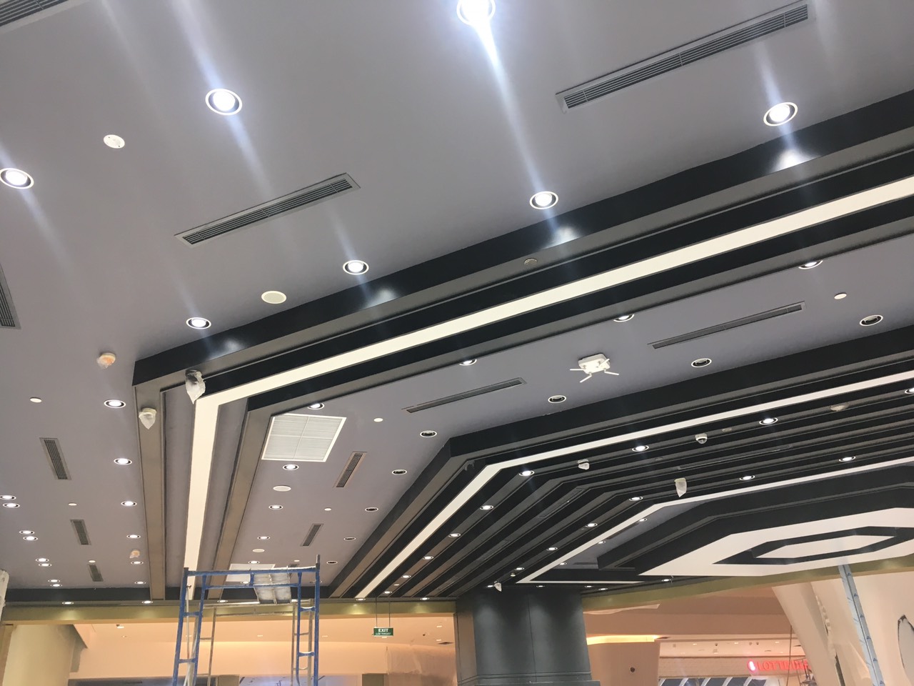Hệ thống cơ điện M&E các gian hàng Lotte Duty Free VVMall Đà Nẵng