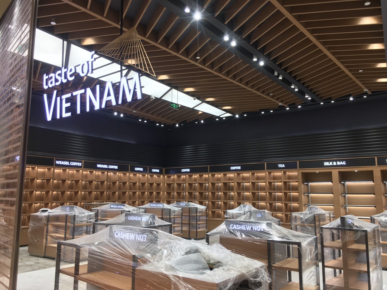 Hệ thống cơ điện M&E các gian hàng Lotte Duty Free VVMall Đà Nẵng